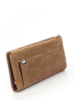 LACCOMA кошелек LA-1089-З-коричневый натуральная замша