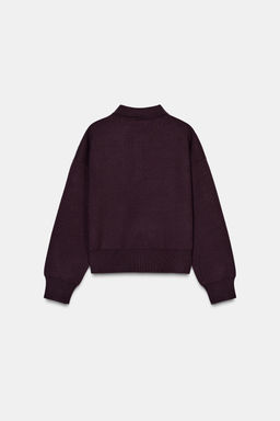 POLO NECK SWEATER WITH POCKET - Zara фото 6