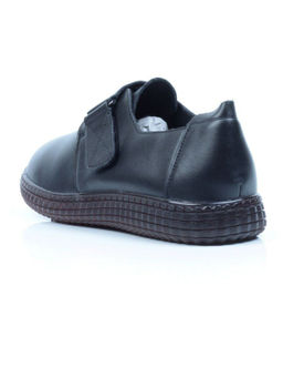 5909 BLACK Полуботинки женские (натуральная кожа)