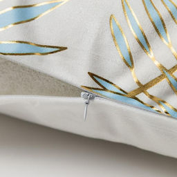 Наволочка декоративная Этель Листва 42 х 42 см, велюр  фото 5