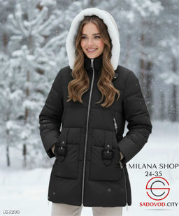 Зимняя женская куртка с капюшоном - Bruno фото 2