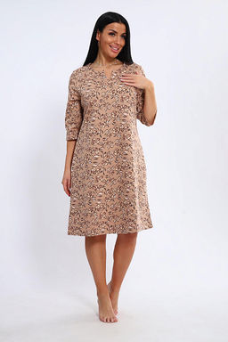 Сорочка теплая, футер с начесом (01035) - Плиона фото 101