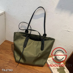 Большая женская текстильная сумка шоппер - Bruno фото 8