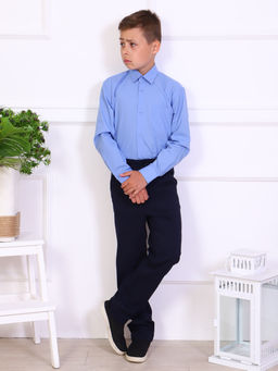 Брюки чиносы Александр синий - Ладошки фото 8