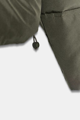 SHORT HOODIE WATER AND WIND PROTECTION ANORAK - Zara фото 7