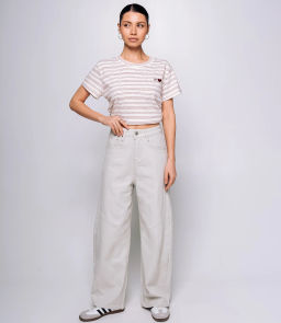 Джинсы #КТ15108, светло-серый