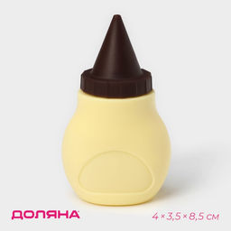 Шприц кондитерский Доляна Капелька, силикон, 4?3.5?8.5 см