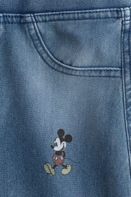 Pantal?n holgado efecto denim - H&m фото 3