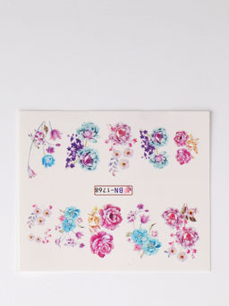 Цена за 6 шт. Слайдеры для ногтей Летнее поле, разноцветные - Qf фото 4