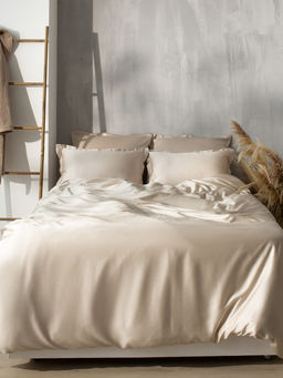 Наволочка SL Home Tencel, 70×70+3 см, тенсель, эвкалиптовое волокно 100%, бежевая