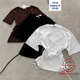 Футболки со свободными, удлинёнными рукавами и завязками на спинке - Bruno фото 4