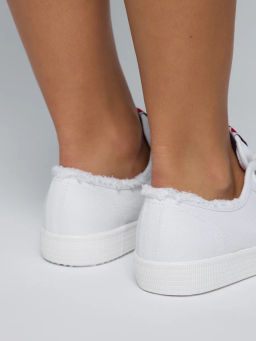 Кеды жен., белые, текс 7025-5 - S&I фото 4