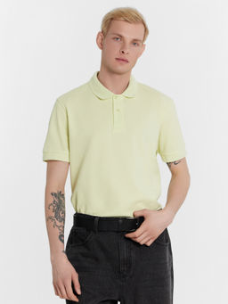 Поло мужское желтое нефрит 111850/1