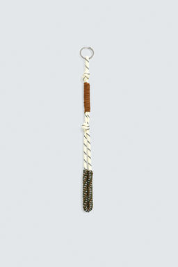 CONTRAST CORD KEY RING