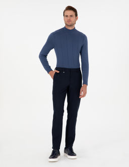 Lacivert Ex. Slim Fit Kuma_ Pantolon