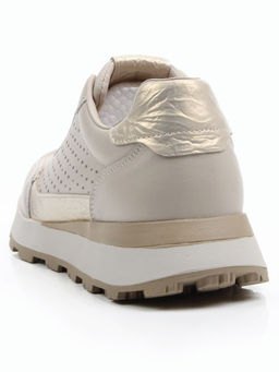 03-A1017-5A BEIGE Кроссовки женские (натуральная кожа)
