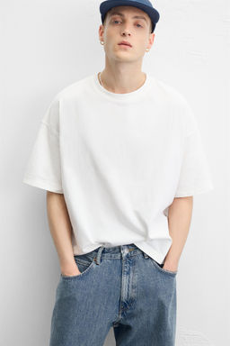 BASIC BOXY FIT T-SHIRT - Zara фото 44