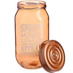 80757 Банка для сыпучих 1 л.бронзаMB (х12) - Mayer&boch фото 3