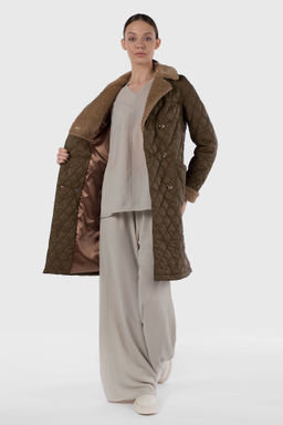 05-2098 Куртка женская зимняя (пояс) - El podio фото 2