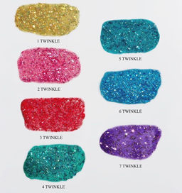 Rihard Gel Polish Twinkle 03 Гель-лак с голографическими хлопьями и блестками, 10 мл