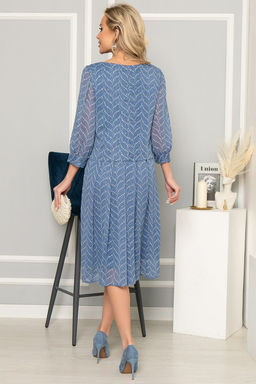 Платье Пелагея (голубое) П4969 - Lt collection фото 4