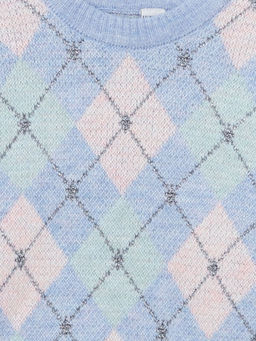 Bisiklet Yaka K?z ?ocuk Triko Kazak - Waikiki фото 2