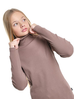 Водолазка 22-0392 персик - Mini maxi фото 6