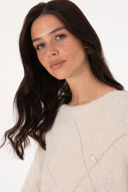 Kad_n Ta_ Bisiklet Yaka Kazak - U.s. polo assn фото 2