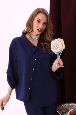 Жакет NIKVA н902-1 сапфир фото 3