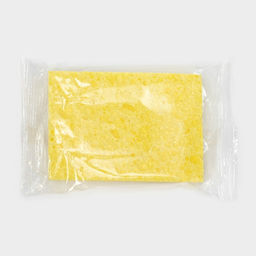 Цена за 3 шт. Губка для посуды целлюлозная Доляна, 10×1.5×7 см