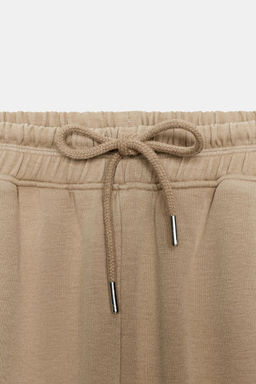 WASHED-EFFECT INTERLOCK TROUSERS - Zara фото 7