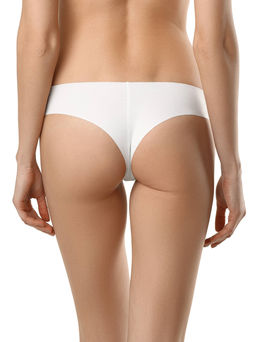 CONTE Трусы бразилиана INVISIBLE LBR 975 (в коробке) white cream - Conte elegant фото 4