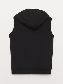 Kap??onlu Basic Erkek ?ocuk Fermuarl? Yelek - Waikiki фото 2