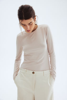 Camiseta de microfibra de manga larga - H&m фото 9