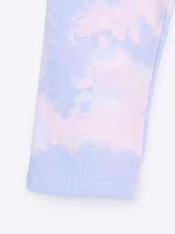 Beli Lastikli Batik Desenli K?z ?ocuk Tayt - Waikiki фото 2