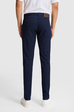 Erkek Lacivert Kanvas / Chino Pantolon