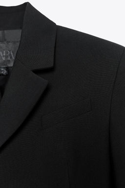 ZW COLLECTION TAILORED BUTTON BLAZER - Zara фото 7