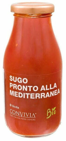 Соус Convivia из томатов черри Средиземноморский 250 г, стекло, Италия