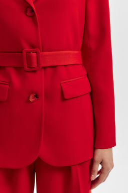 Жакет прямого кроя со съемным поясом - Mollis фото 7