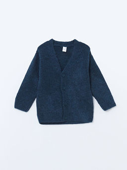 V Yaka Uzun Kollu Erkek ?ocuk Triko H?rka