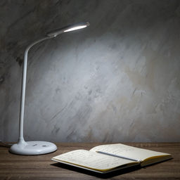 TLD-507 White/Светильник настольный/LED/550Lm/5000K/Цвет-белый