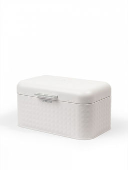 Хлебница 30,5x20x15,5 белый сталь