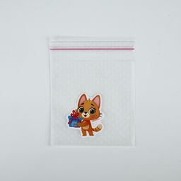 Цена за 5 шт. Пакет под сладости «Котёнок», 10 х 10 см