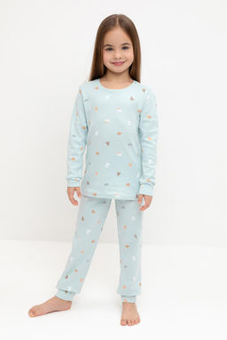 Crockid _ К 1552/голубой опал,лучшие друзья пижама дет