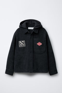 COMFORT CORDUROY FLEECE OVERSHIRT