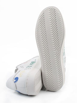 03-M17-30 WHITE Полуботинки женские (натуральная кожа)