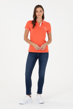 Женская футболка с цветком граната Неожиданная скидка в корзине - U.s. polo assn фото 4