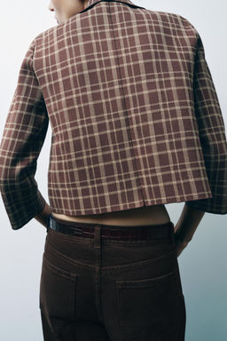CHECK CARDIGAN - Zara фото 3