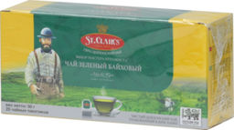 St.Clairs. Зеленый карт.пачка, 25 пак.