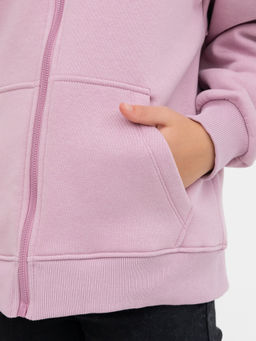 Жакет для девочек фиолетовый с печатью - Mark formelle фото 5